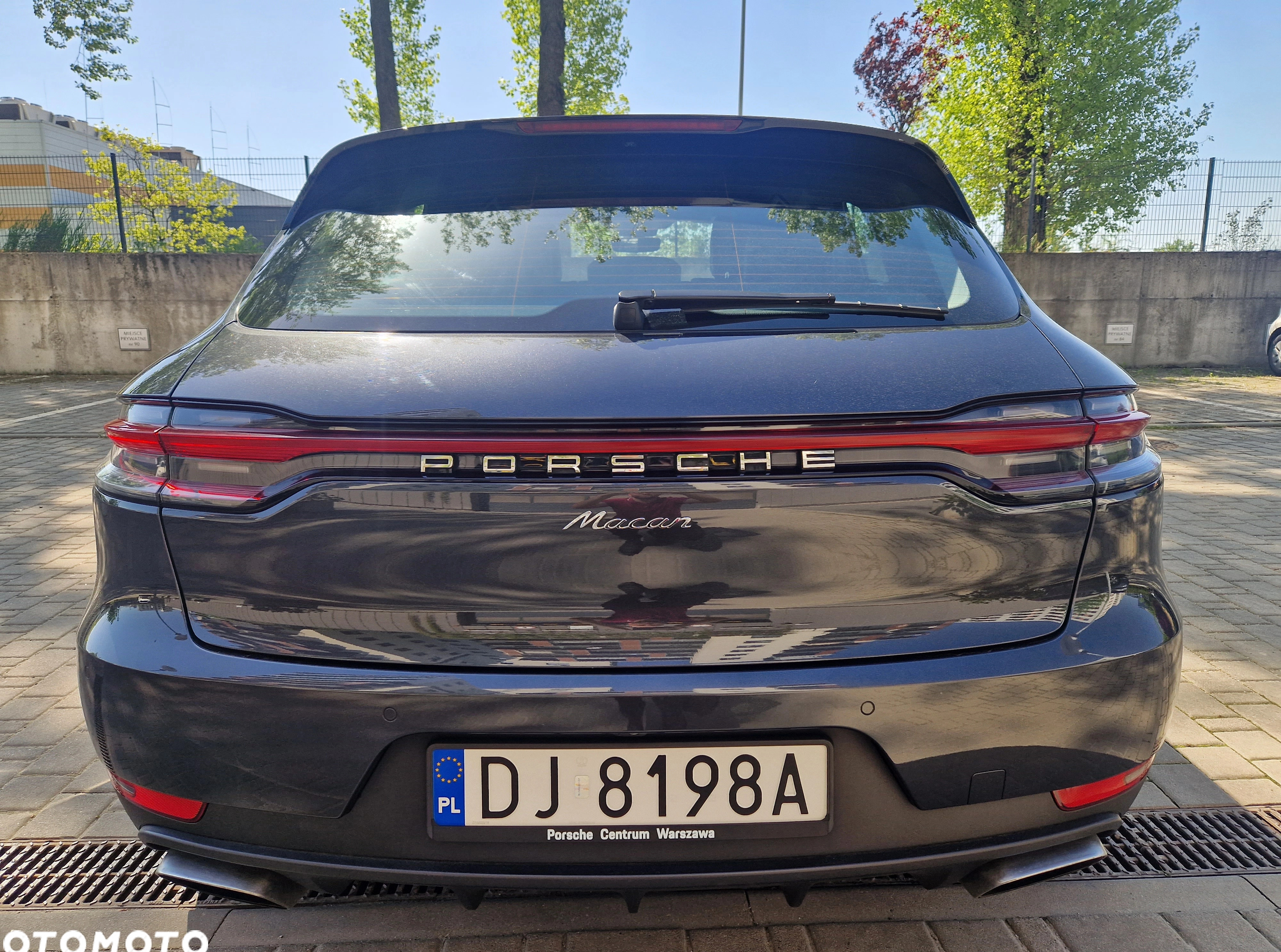 Porsche Macan cena 194900 przebieg: 98700, rok produkcji 2019 z Kraków małe 277